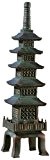 Interpret Design Toscano by Blagdon Asiatische Pagodenstatue "The Nara Temple" für den Garten