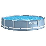 Intex 28710 "PRISM" Aufstellpool Frame Pool Set Rondo, ohne Filterpumpe, blau, Ø 366 x 76 cm