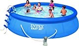 Intex Easy Set Pool Set, blau, 244 x 244 x 76 cm, 2,42 L, 28112GN
