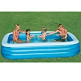 INTEX Familienpool, 3 große Sicherheitskammern, ca. 999 Liter, Ablaufventil // Pool Family Pool Schwimmbecken Familienpool Swimmingpool Planschbecken