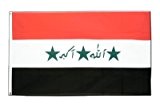 Irak 1991-2004 Flagge, irakische Fahne 90 x 150 cm, MaxFlags®