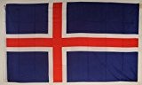 Island Flagge Großformat 250 x 150 cm wetterfest Fahne