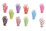 Ixkes CrazyGloves Damenhandschuhe 10er Pack im Farbmix 8 Farbmix