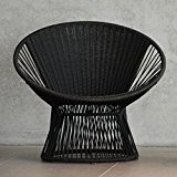 Jan Kurtz Ray Lounge Sessel, schwarz 82x75x72cm