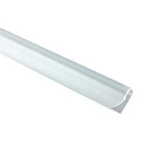 JAROLIFT Befestigungsclips für Sichtschutzstreifen PVC, weiss / 25er Pack