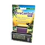JBL 71164 Solar Thermometer und Hygrometer für alle Terrarien, Digital, Terra Control Solar