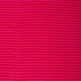 Jersey Stoff Meterware - Streifen - Rot/Pink