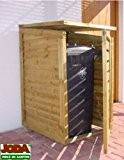 JODA Anbaumodul für Mülltonnenbox "UNO" 65x63x110/115 cm Müllbox Mülltonne NEU
