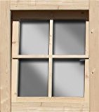Karibu Fenster für 28 mm natur Dreh- / Kippfenster