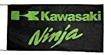 KAWASAKI Fahnenbanner 150cm x 75cm ZX Ninja