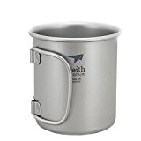 Keith Titan Becher Outdoor Mug Camping Tasse Mit Deckel Picknick Geschirr(220ml.Ti3200)