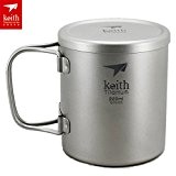 Keith Titan Double Wall Cup leicht Becher Tasse im Freien Camping Mug Only 83g KS813