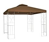 Kenley Wasserfest Pavillondach Ersatzdach Festzelt Gartenpavillon Dach - 3m x 3m - Beige