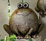 Keramik Garten Frosch, Deko Frosch, Gartendeko lustige Gartenfigur Frosch