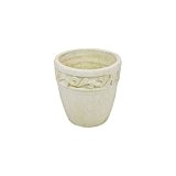 Keramik Pflanzschale Übertopf Pflanztopf Vase rustikal Deko Topf Vintage 15 cm