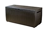 Keter Auflagen- und Universal Wood Style Box, Springwood, 305 L, braun