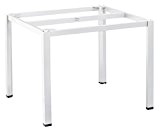 KETTLER Advantage Esstische Cubic-Tischgestell 95 x 95 cm, weiß