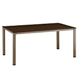 Kettler Tisch, 160 x 95 cm, bronze/mocca