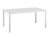 Kettler Tisch, 160 x 95 cm, weiß/weiß