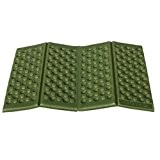 Kingko® Feuchtigkeitsbeständige faltende EVA-Schaum-Auflagen Matten-Kissensitz für Camping-Park-Picknick (Armeegrün)