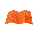 Kingko® Feuchtigkeitsbeständige faltende EVA-Schaum-Auflagen Matten-Kissensitz für Camping-Park-Picknick (Orange)
