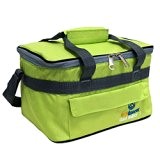 Kleine Kühltasche Cool Butler 6, grün, mit Außentasche von Outdoorer
