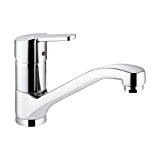 Kludi 37 913 05 75 Chrome Kitchen Sink Tap with Fixed Spout - Grey by Kludi