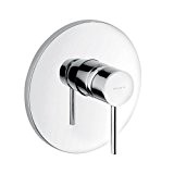 Kludi Bozz 386550576 Concealed Single Lever Bath and Shower Valve Fine Structure Set with Function Unit Chrome by Kludi
