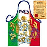 Kochschürze: Pasta-Tricolore für die neue Grillsaison diesen Sommer oder den nächsten Kochkurs mit GRATIS Urkunde