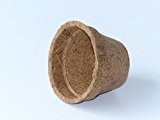 Kokosfaser Pflanztopf Anzuchttopf 0,15 Liter (Höhe 5,5cm / Ø oben 8cm)