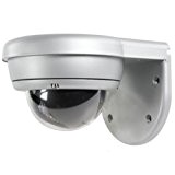 Konig High Resolution Vandal Proof Dome Camera for CCTV with Infra Red LED for Nightvision by Konig