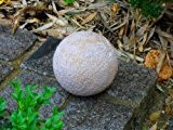 Kugel aus hellem Sandstein 15 cm Durchmesser - Sandsteinkugel Ball