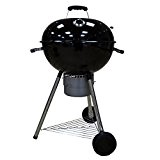 Kugelgrill Holzkohlegrill Standgrill Grill BBQ Smoker 57cm Ø Holzkohle Holzkohlegrill "DELUXE 57" Easy-to-Clean 22001
