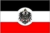 Kultflaggen und Motivfahnen USA Deutschland NATO EU 150 x 90 cm mit zwei Metallösen zur Befestigung und zum Hissen (Deutsches ...