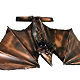 Kupferfigur große Fledermaus für die Dachrinne, 45 cm "Echt Kupfer Handarbeit" Dachrinnenfigur, Dachschmuck, Hausschmuck