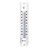 Lantelme 6107 Aluminum Thermometer Analog für Innen oder auch Außen - Gartenbereich