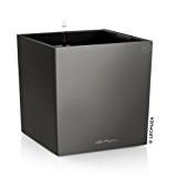 LECHUZA Cube Premium 40 Komplettset Anthrazit