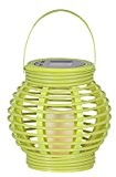 LED-Solar-Laterne "Lantern", 1 warm light LED, Farbe : limonengrün ca. 16 x 16 cm, mit Solarpanel, incl. Akku, Outdoor