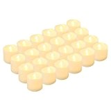 LED Teelichter Flammenlose Kerzen, Kohree 24 batteriebetriebene flackernde Kerzen, warmes Weiß