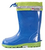 LEMIGO KIM Kinder Gummistiefel Regenstiefel Stiefel Regen Schuhe Farbe:Blau Größe:21