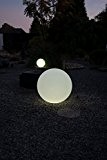 Leuchtkugel LED Deko Kugelleuchte "Luna" Kunststoff, Ø 50 cm, Weiß