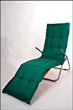 Liegenauflage für Deckchair, Liegestuhl usw. - 3 Farben (Grün)