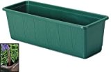 Lippert Bewässerungs-Blumenkasten Aqua Green, dunkelgrün Volumen: 6,4 Liter