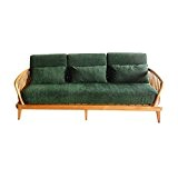 Lounge Sofa Holz Mit Rückenkissen 1980 x 860 x 750 mm Wohnzimmer Möbel