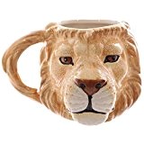 Löwe Löwen- Kopf Tasse aus Keramik