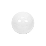 M Keramik Moderne Deko Kugel Tischdeko D 11 cm Größen weiß glänzend Ball