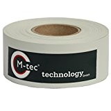 M-tec Profi-line ® PVC Zaunsichtschutzstreifen - Zaunbauerqualität: 40m - 7,5cm Breit, lichtgrau | M-tec technology GmbH