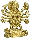 Ma Kali Goddess Statue Hindu Idol For Puja Worship At Home Mandir 6.5 inch,1.4 Kg
