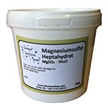 Magnesiumsulfat 2,5kg - Bittersalz - Epsom - chem. rein Pharmaqualität - MgSO4·7H2O - Ph.Eur