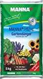 Manna Spezial Gartendünger - 5 Kg - Organisch-mineralischer NPK-Volldünger 7-5-9 von Native Plants